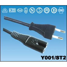 Europeo VDE cables de alimentación